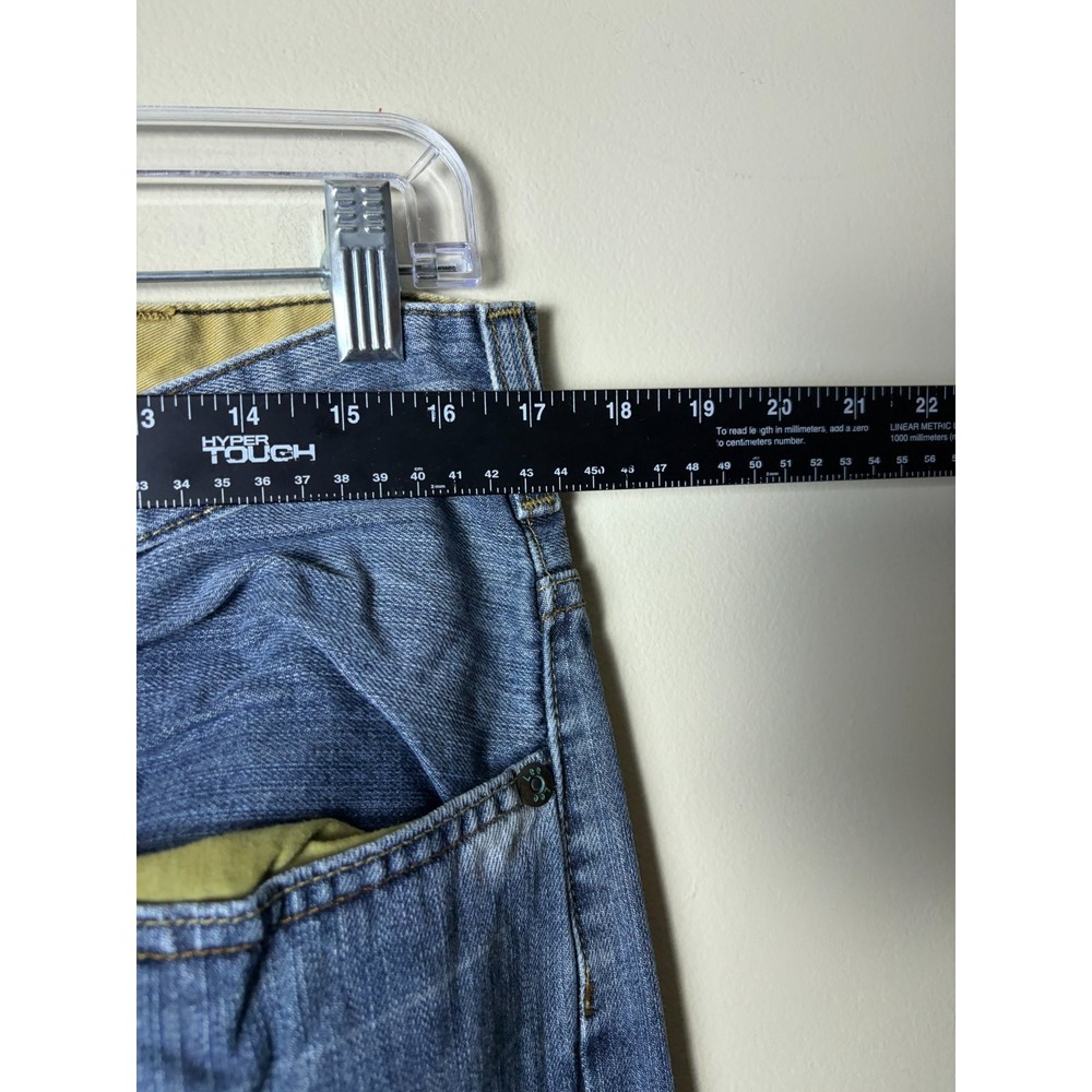 Lee Heritage Relaxed Bootcut Jeans Men's 36x32 Blue Denim - Picture 3 of 6